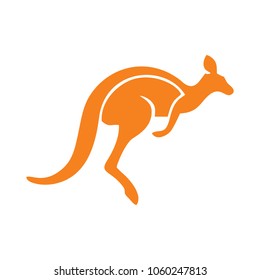 kangaroo vector logo