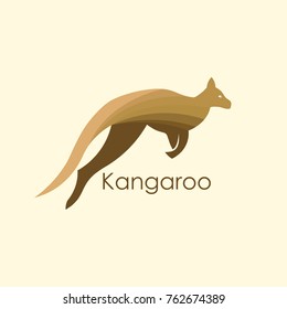 kangaroo vector logo