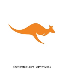 Kangaroo Vector Logo Design Template Stock Vector (Royalty Free ...