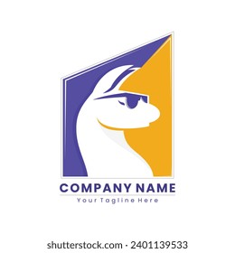 Kangoroo logo Vector Design Graphic