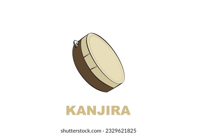 illustration à l'aquarelle de kanjira