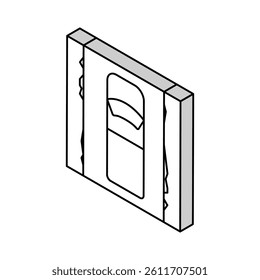 kankar road isometric icon vector. kankar road sign. isolated symbol illustration