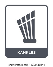 kankles icon vector on white background, kankles trendy filled icons from Culture collection, kankles simple element illustration