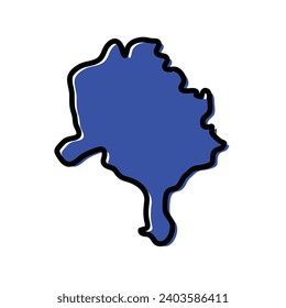 kano state of Nigeria vector map illustration.