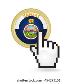 Kansas Button Click