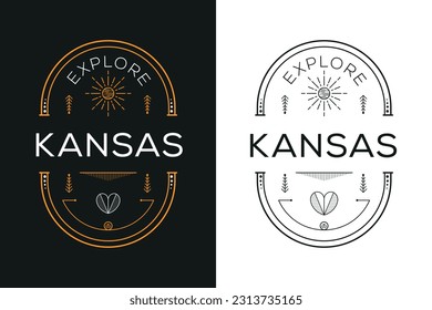 Kansas City Design, Vector illustration.