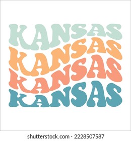 Kansas Kansas Kansas eps design