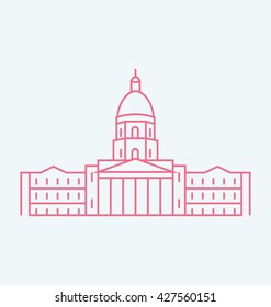 Kansas  Vector Illustration