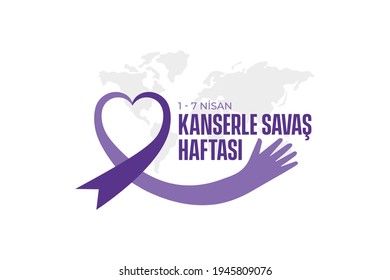 Kanserle savaş haftası, Dünya kanser haftası translation: Cancer war week, World cancer week
