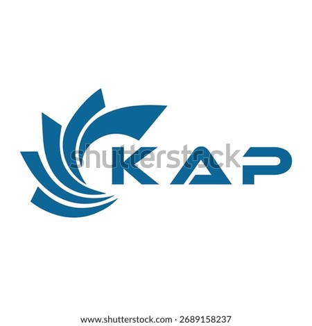 KAP letter design. KAP letter technology logo design. KAP Monogram logo design for an entrepreneur and business.