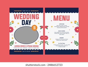 Kapiler Wedding Invitation Template, Design illustration for cover, poster, wallpaper, gala, VIP, happy new year.