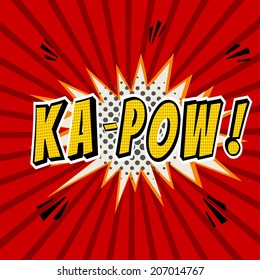 Ka-Pow! - Comic Speech Bubbles vector