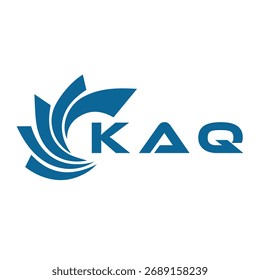 KAQ letter design. KAQ letter technology logo design. KAQ Monogram logo design for an entrepreneur and business.