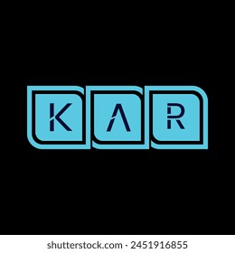 KAR Creative logo y diseño de iconos
