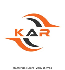 KAR letter design. KAR letter technology logo design. KAR Monogram logo design for an entrepreneur and business.