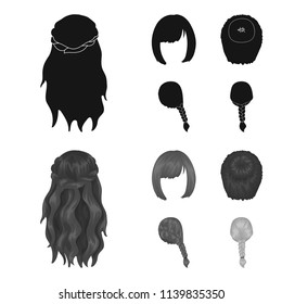 Short Hair Back Stock Vectors Images Vector Art Shutterstock