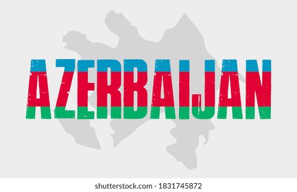 Karabakh Azerbaijan Map width Azerbaijan Flag. Karabakh is Azerbaijan.