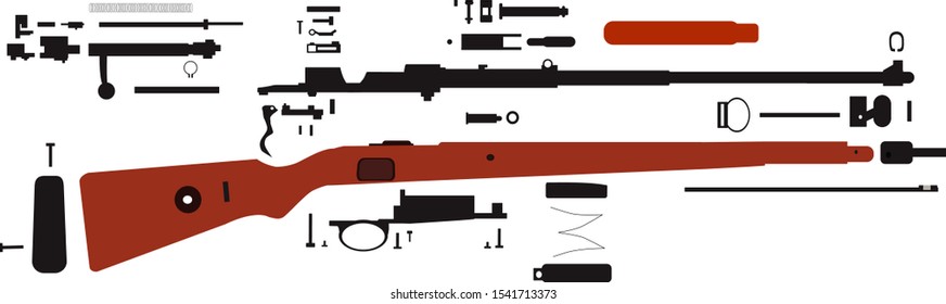 karabean 98 kar 98 weapon sniper