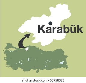 karabuk. The cities of Turkey.