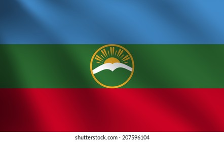 Karachay Cherkessia flag