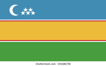 Karakalpakstan flag