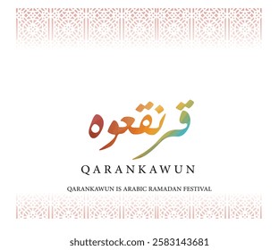 KARANKAWUN TEXT FOR DESIGNING OF CARDS AND GREETING CARDS