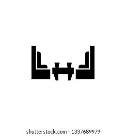 Karaoke, dinner, room icon. Element of karaoke icon. Premium quality graphic design icon. Signs and symbols collection icon for websites, web design, mobile app