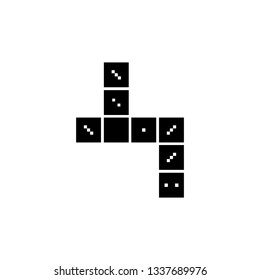 Karaoke, domino, gaming icon. Element of karaoke icon. Premium quality graphic design icon. Signs and symbols collection icon for websites, web design, mobile app