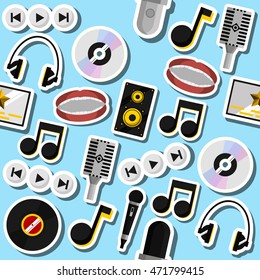 Karaoke flat collage