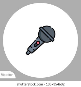 Karaoke icon sign vector,Symbol, logo illustration for web and mobile