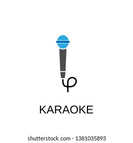 Karaoke icon. Karaoke symbol design. Stock - Vector illustration can be used for web