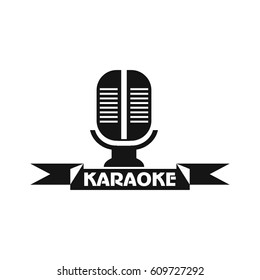 karaoke icon vector