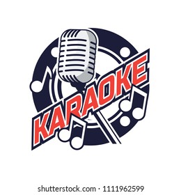 Karaoke Logo, Vector Illustration