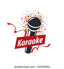 Karaoke logo,vector