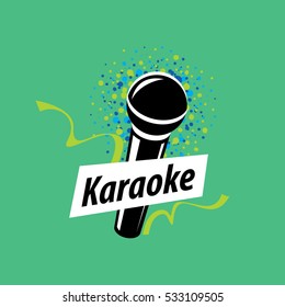 Karaoke logo,vector