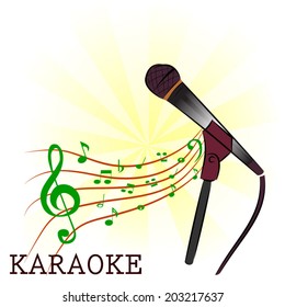 karaoke poster