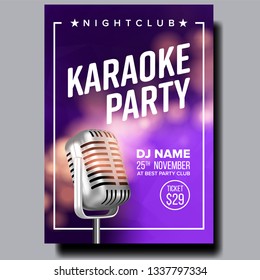 2,125 Karaoke flyer Images, Stock Photos & Vectors | Shutterstock