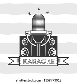 karaoke retro style