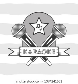 karaoke retro style