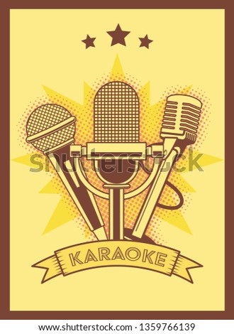 karaoke retro style