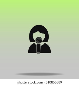 Karaoke vector icon