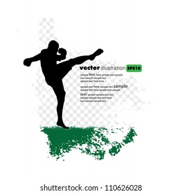 キックボクシングイラスト Hd Stock Images Shutterstock