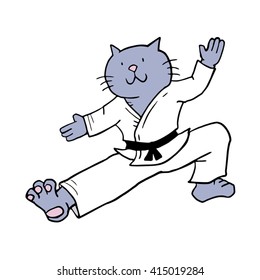 karate cat