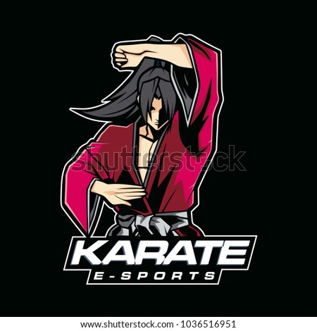 karate e-sports logo