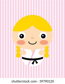 karate girl