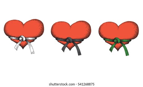 Karate hearts