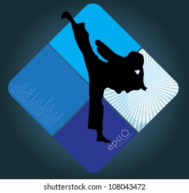 Karate illustration