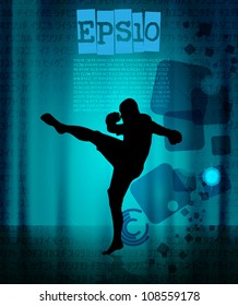 Karate illustration