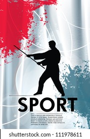 Karate illustration