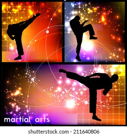 Karate illustration 